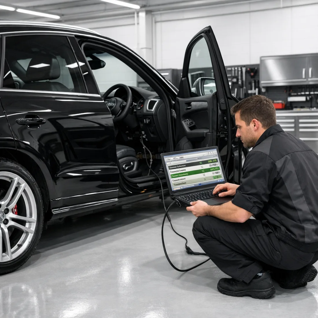 8R SQ5 on ODIS factory diagnostics, the correct tool for all SQ5 generations