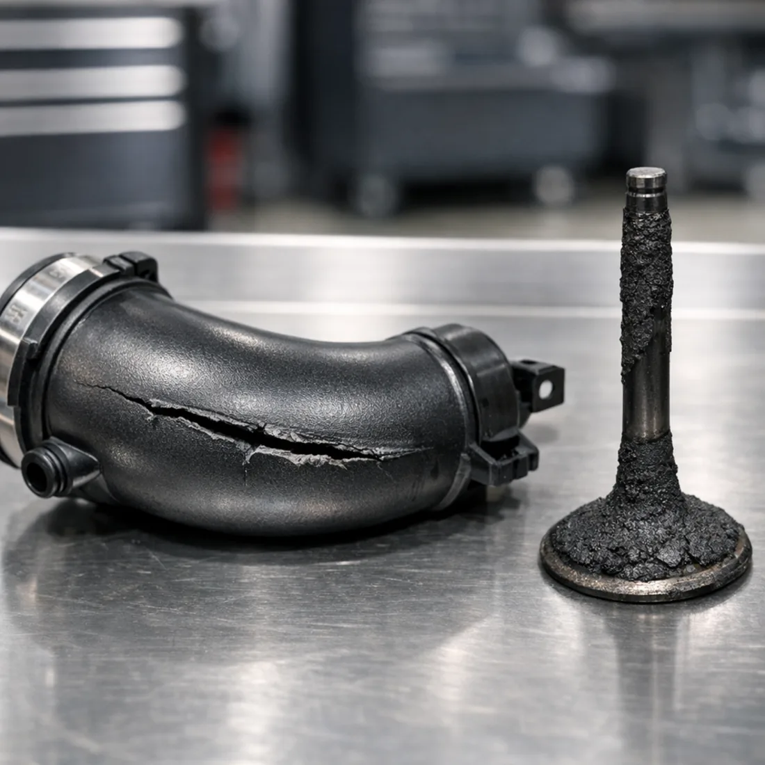 N55B30 fault components from an F20 135i. Charge pipes, gaskets and coolant system parts are regulars.