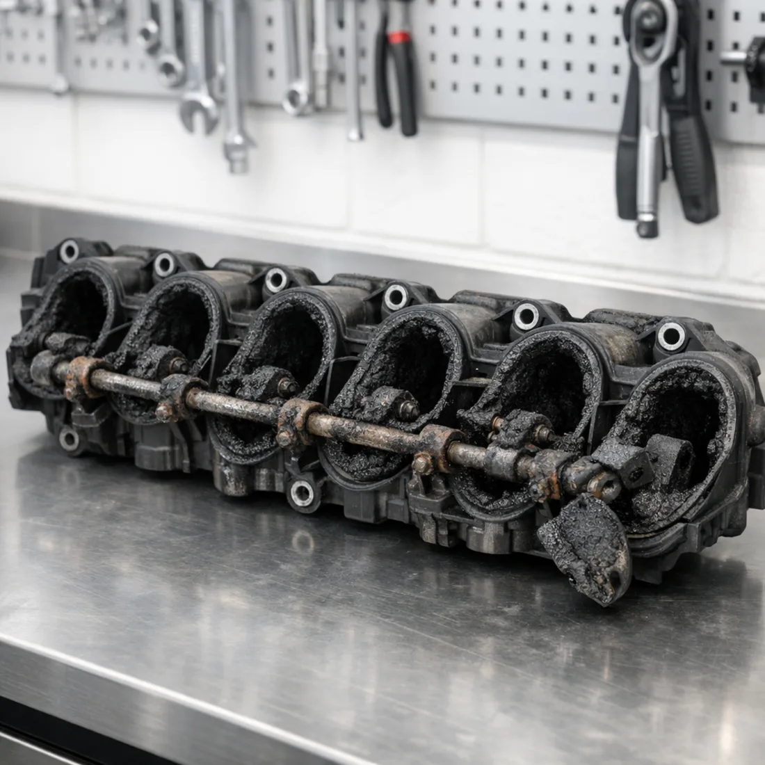 640d N57: swirl flap wear and intake carbon build up are among the most common issues we find