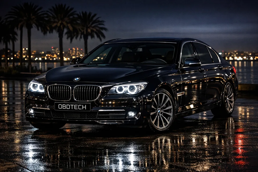BMW 730d F01, N57D30A diesel, 245 hp