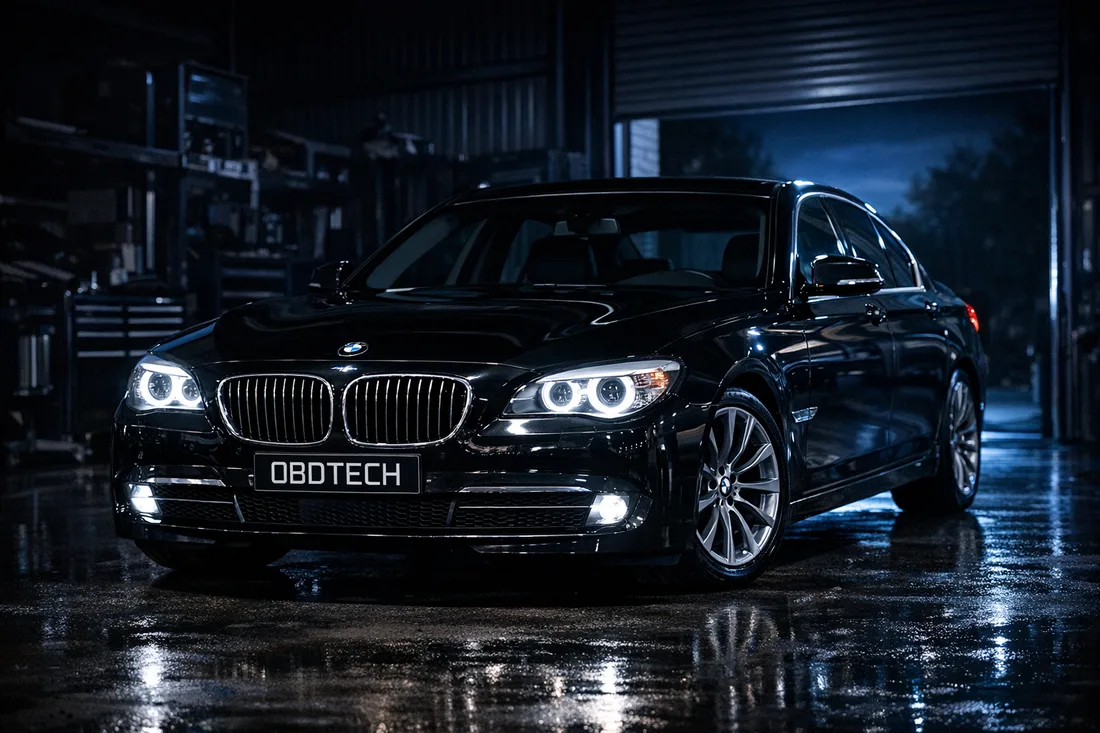 BMW 740i F01, N55B30A petrol, 326 hp