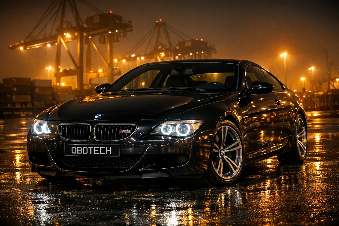 BMW M6 E63 5.0 V10 S85B50A grand tourer