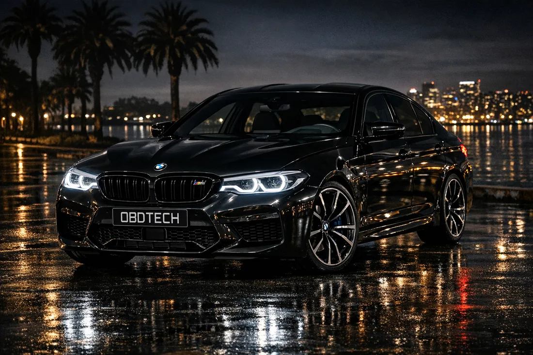 BMW M5 F90 4.4 V8 Bi-Turbo performance saloon