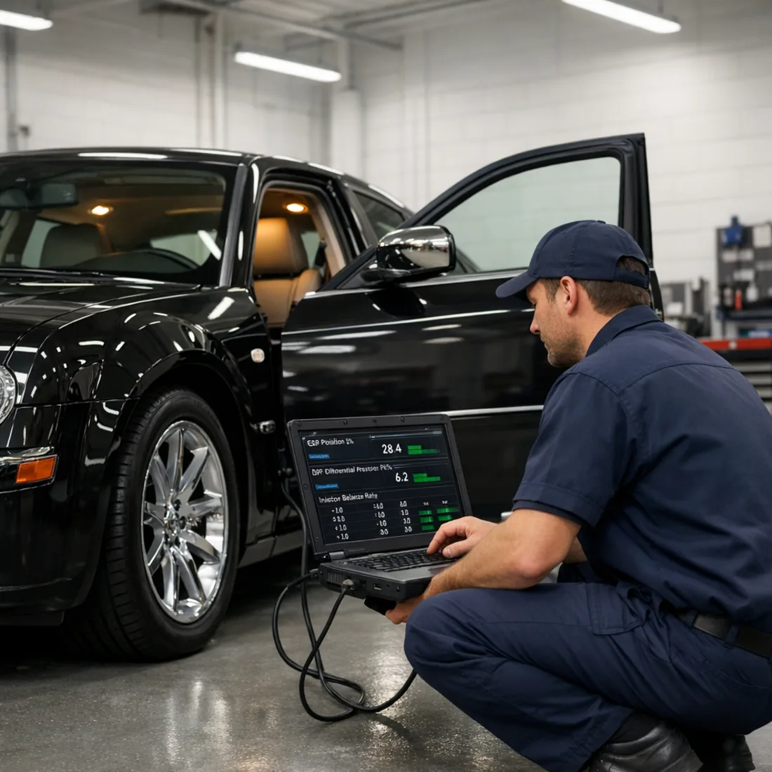 300C 3.0 CRD: full powertrain module diagnostics, not just generic fault codes