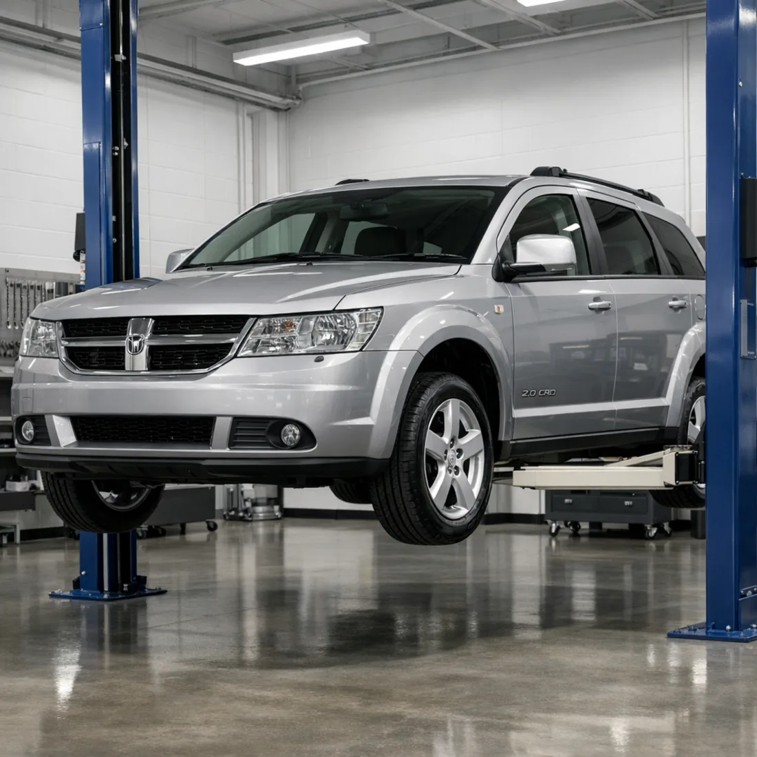 Journey 2.0 CRD on the hoist for a full service inspection