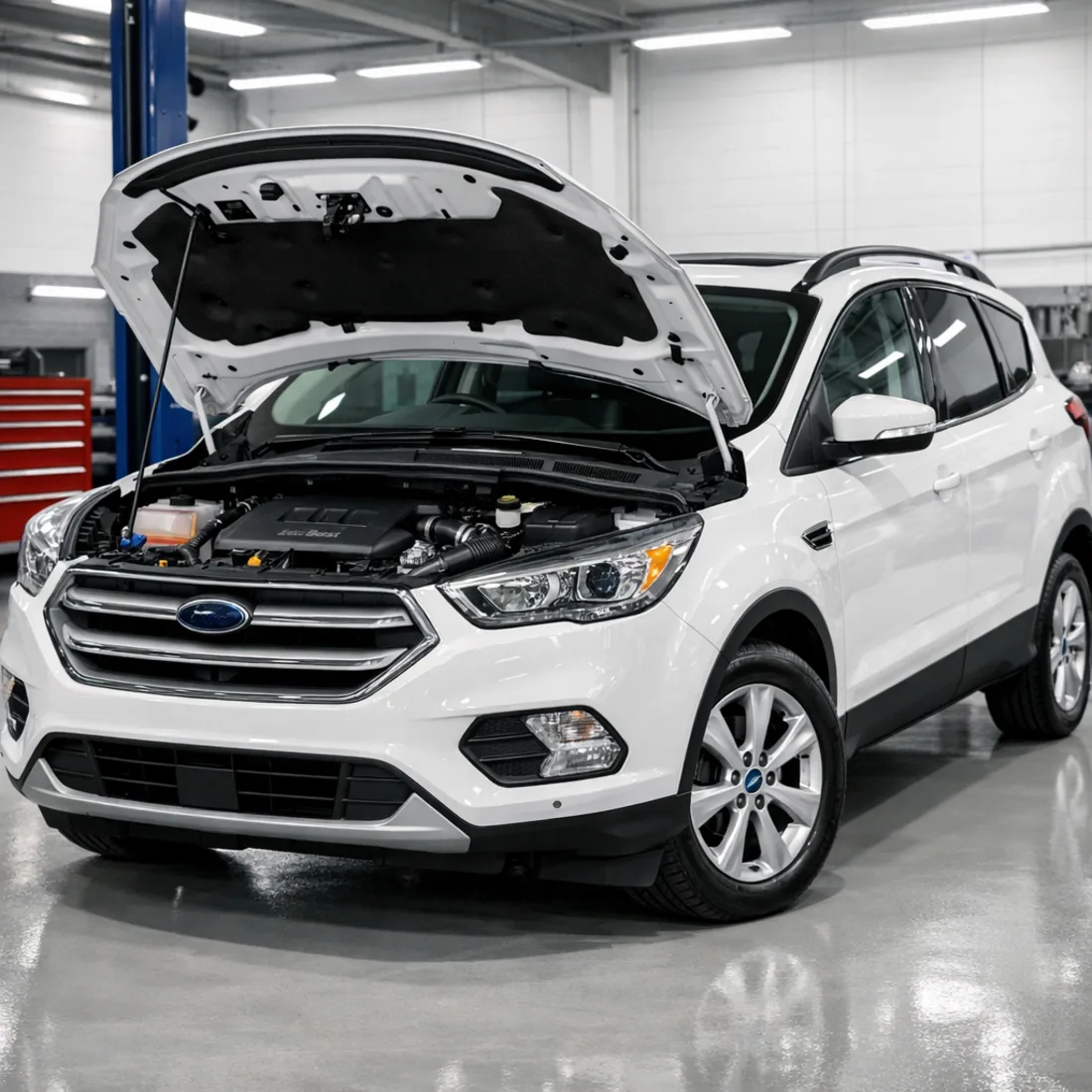 The R9MA engine bay: proper oil grade and service intervals are critical on this turbocharged direct injection unit.
