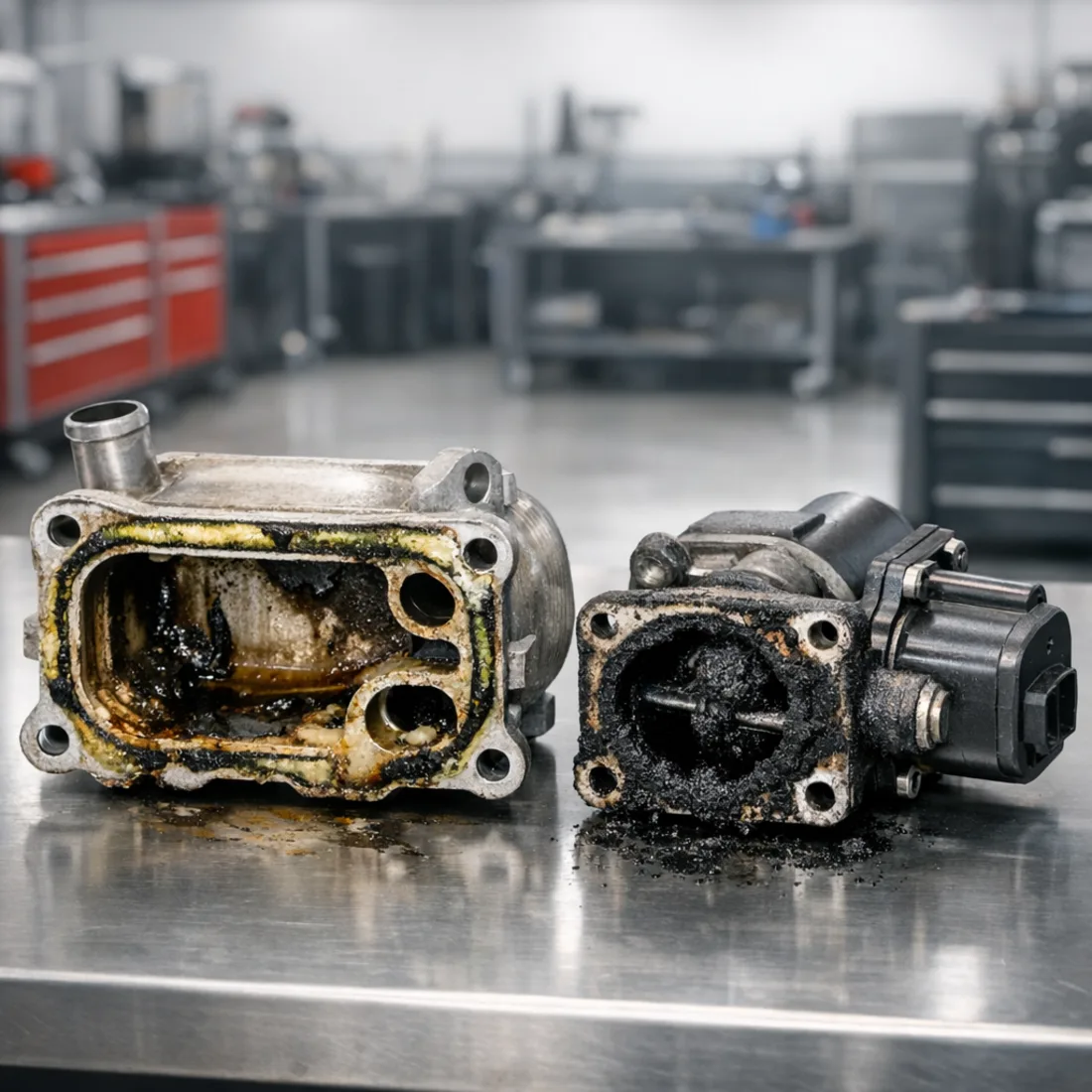 WK2 3.0 CRD: oil cooler housing and EGR valve, the two components that cause the most trouble on this engine