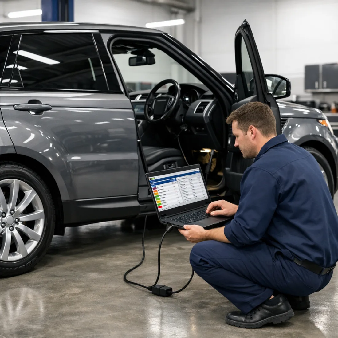 Factory Land Rover SDD diagnostics on the V6 Supercharged, the only way to read all modules correctly
