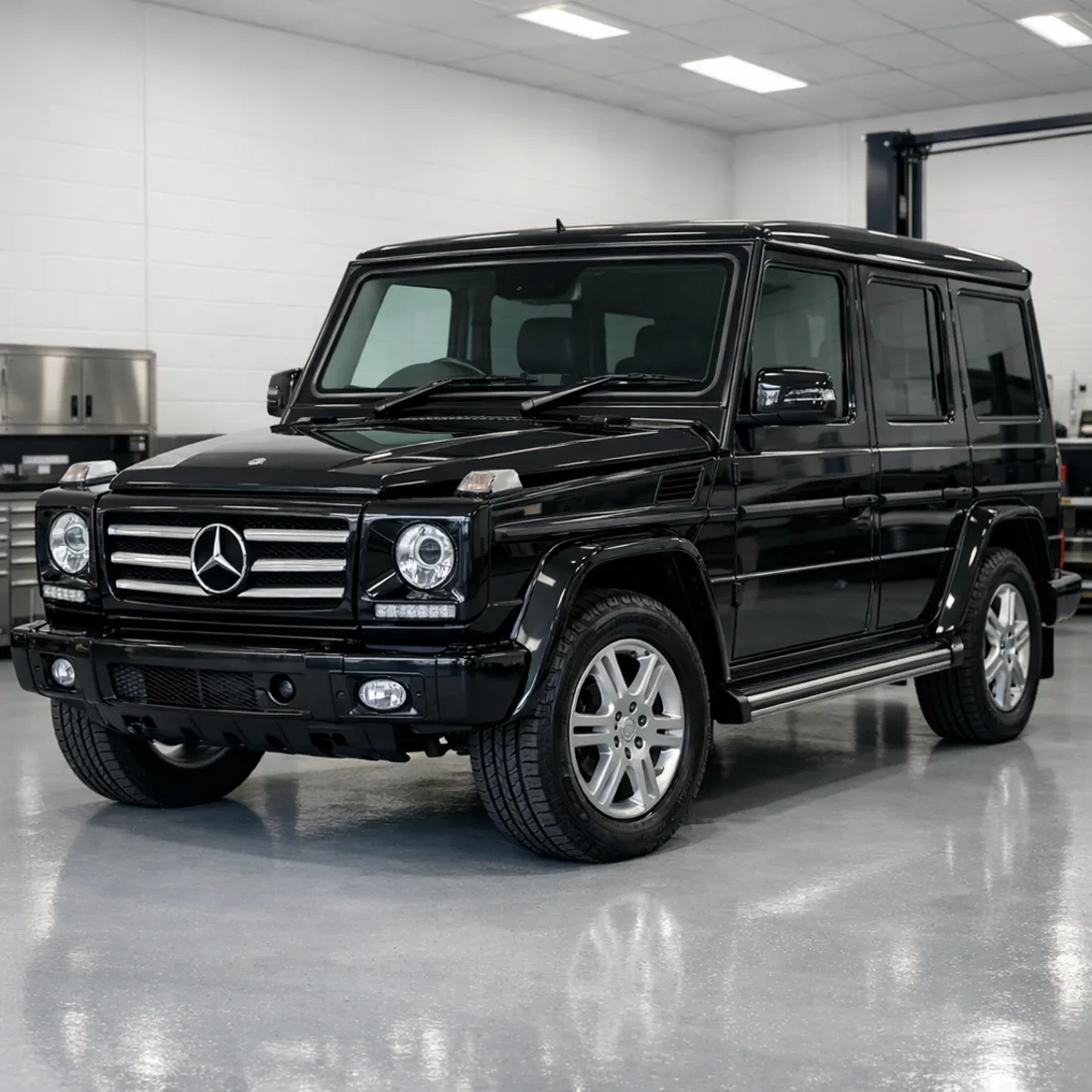 G 350 CDI in the workshop: the same care applies to every G-Class generation