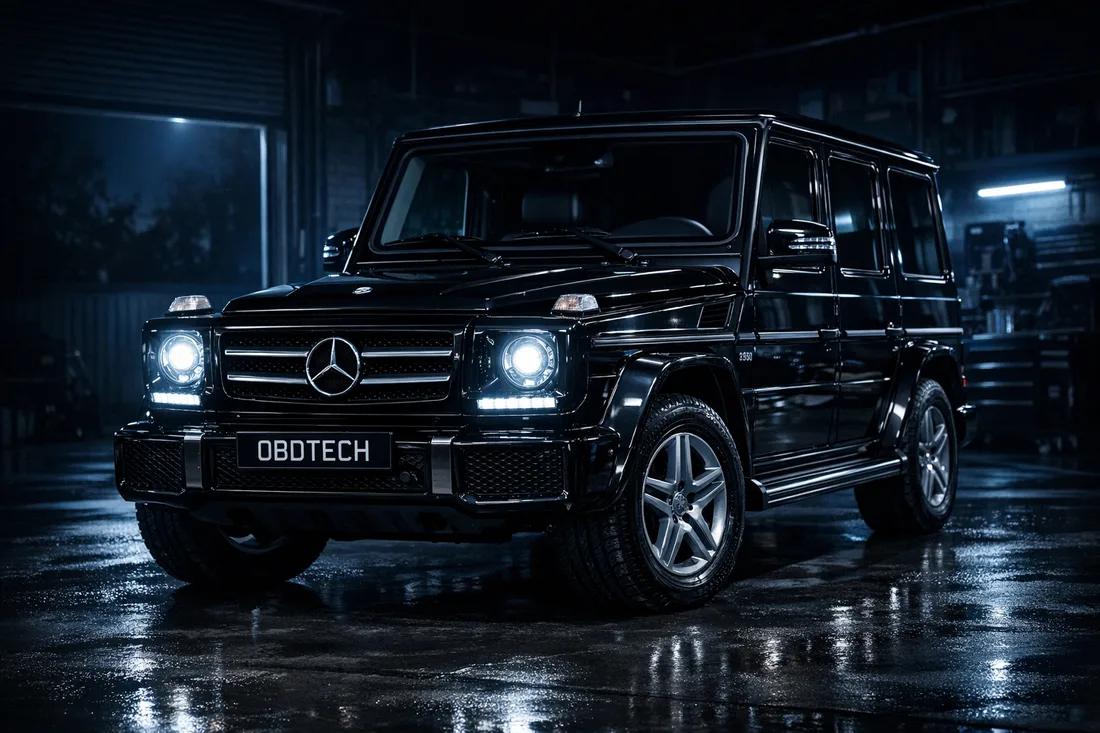 G 350 CDI (W463), OM642 V6 diesel, 245 hp