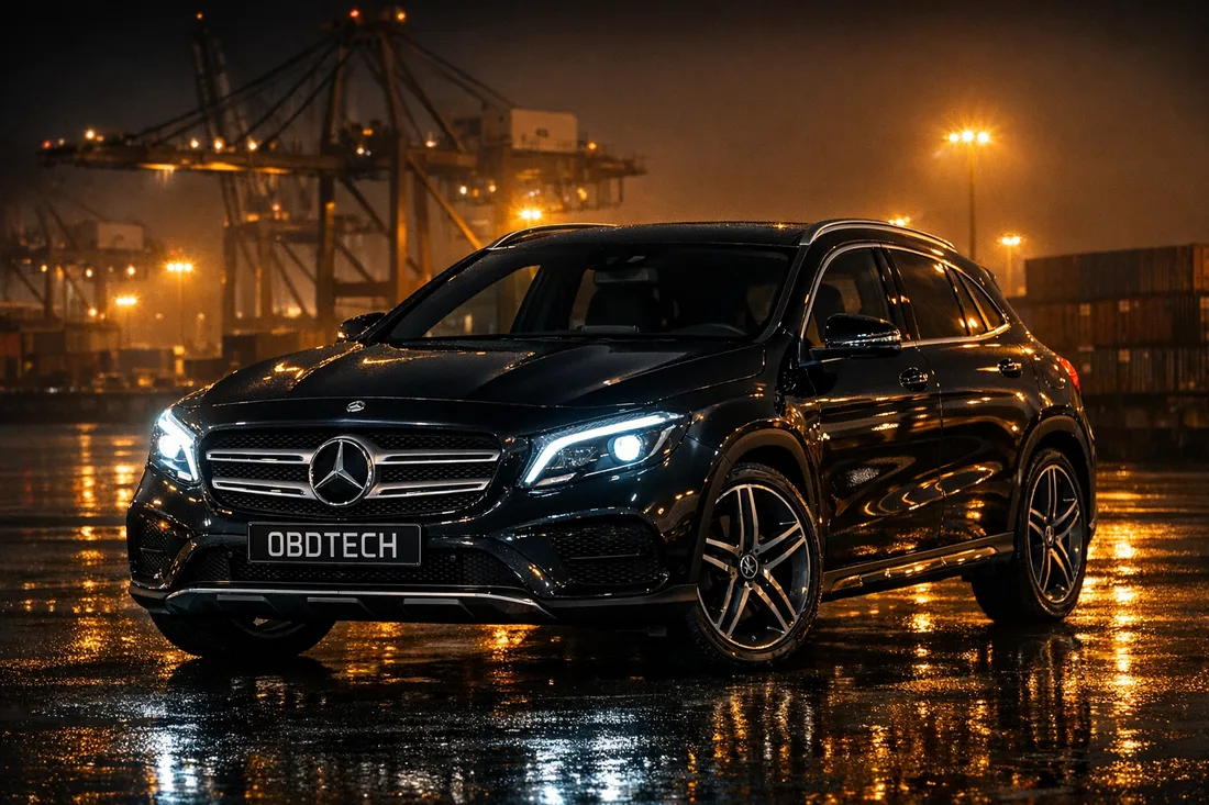 Mercedes-Benz GLA 220d X156 front three-quarter view