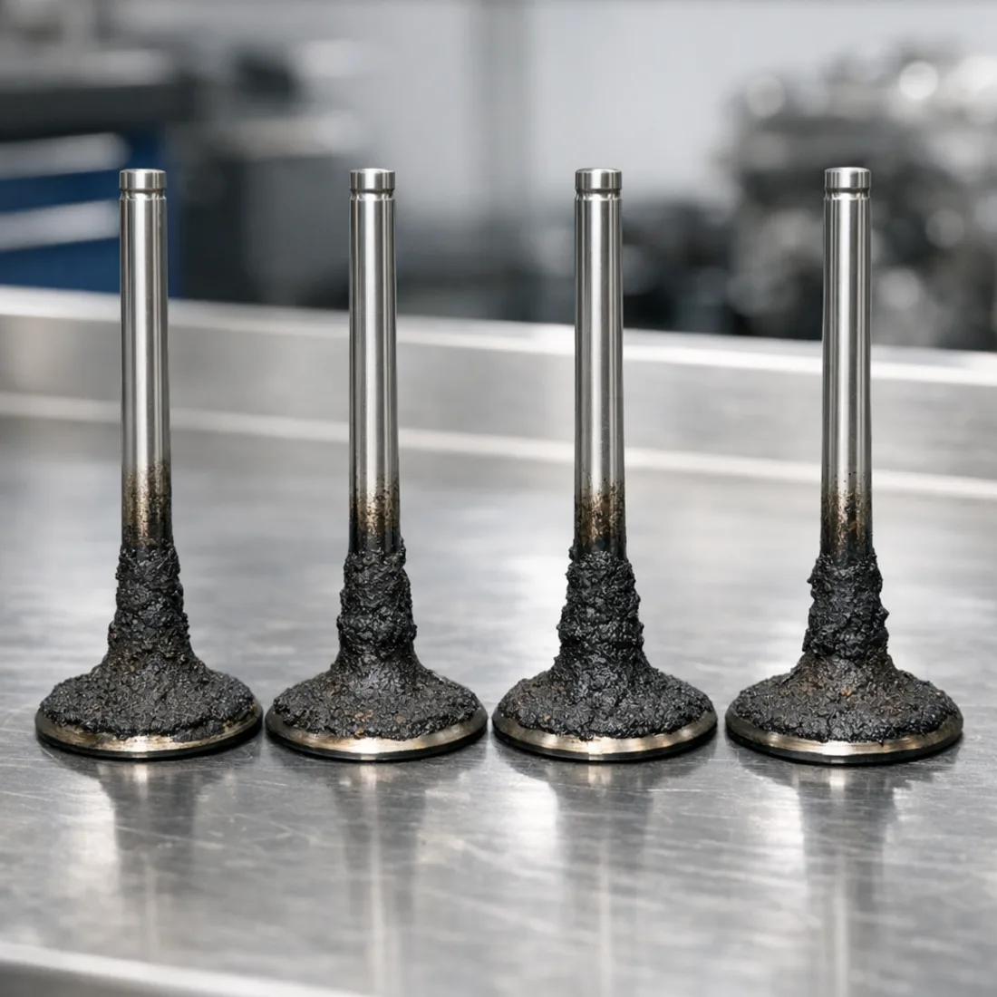 GLA 250 H247: carbon deposits on M260 intake valves, a known direct injection issue