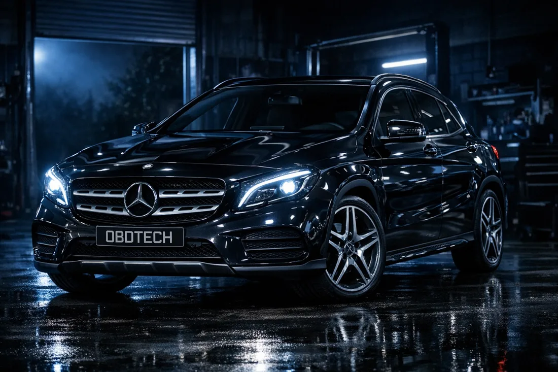 Mercedes-Benz GLA 250 H247 front three-quarter view