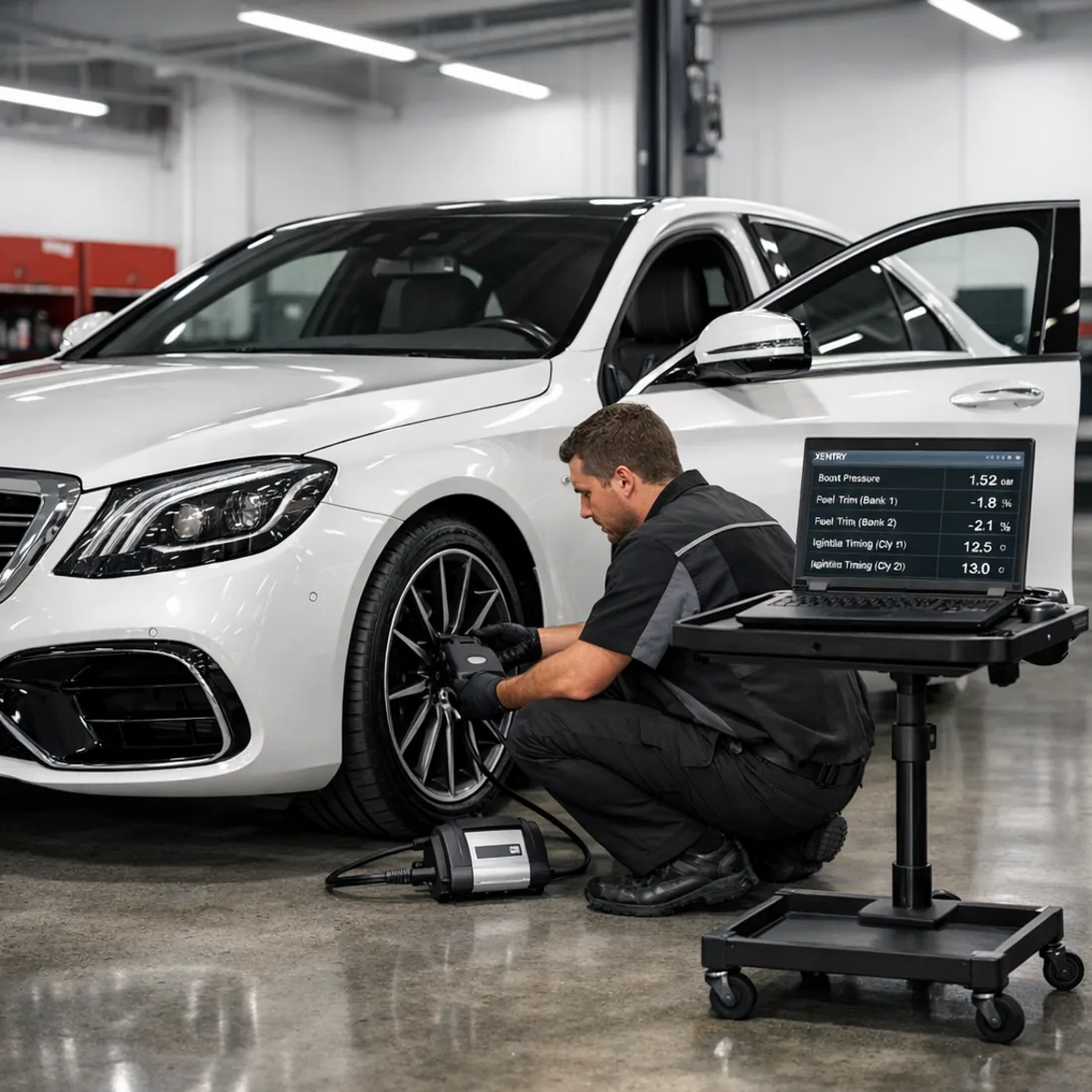 Factory XENTRY diagnostics, S63 AMG W222