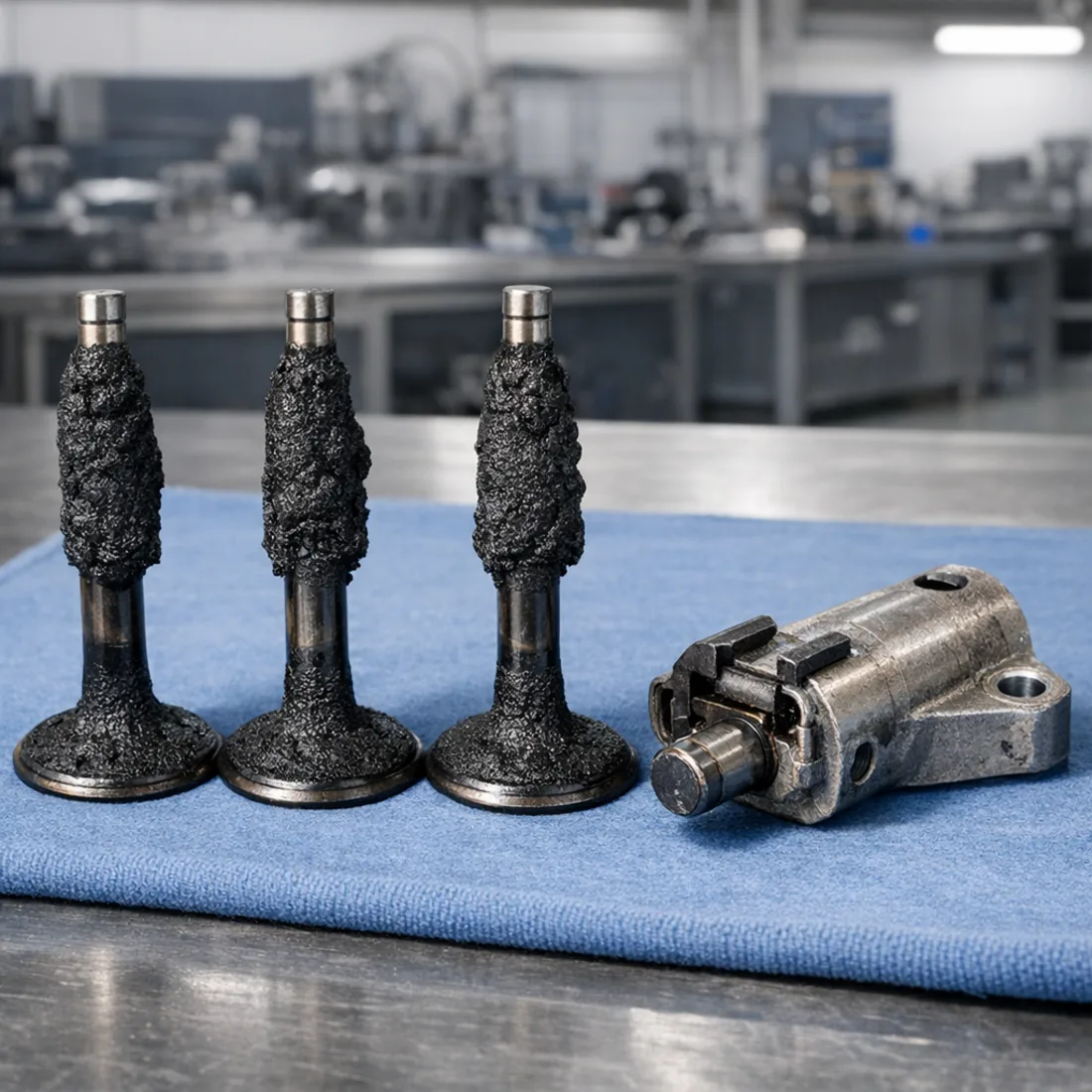 Countryman F60 LCI: B38 timing chain components and carbon deposits, two of the most common issues we see