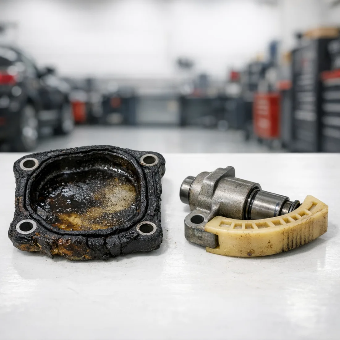 Cayenne 958.2 3.0 TDI 262hp: typical workshop finds, oil cooler seals and related parts