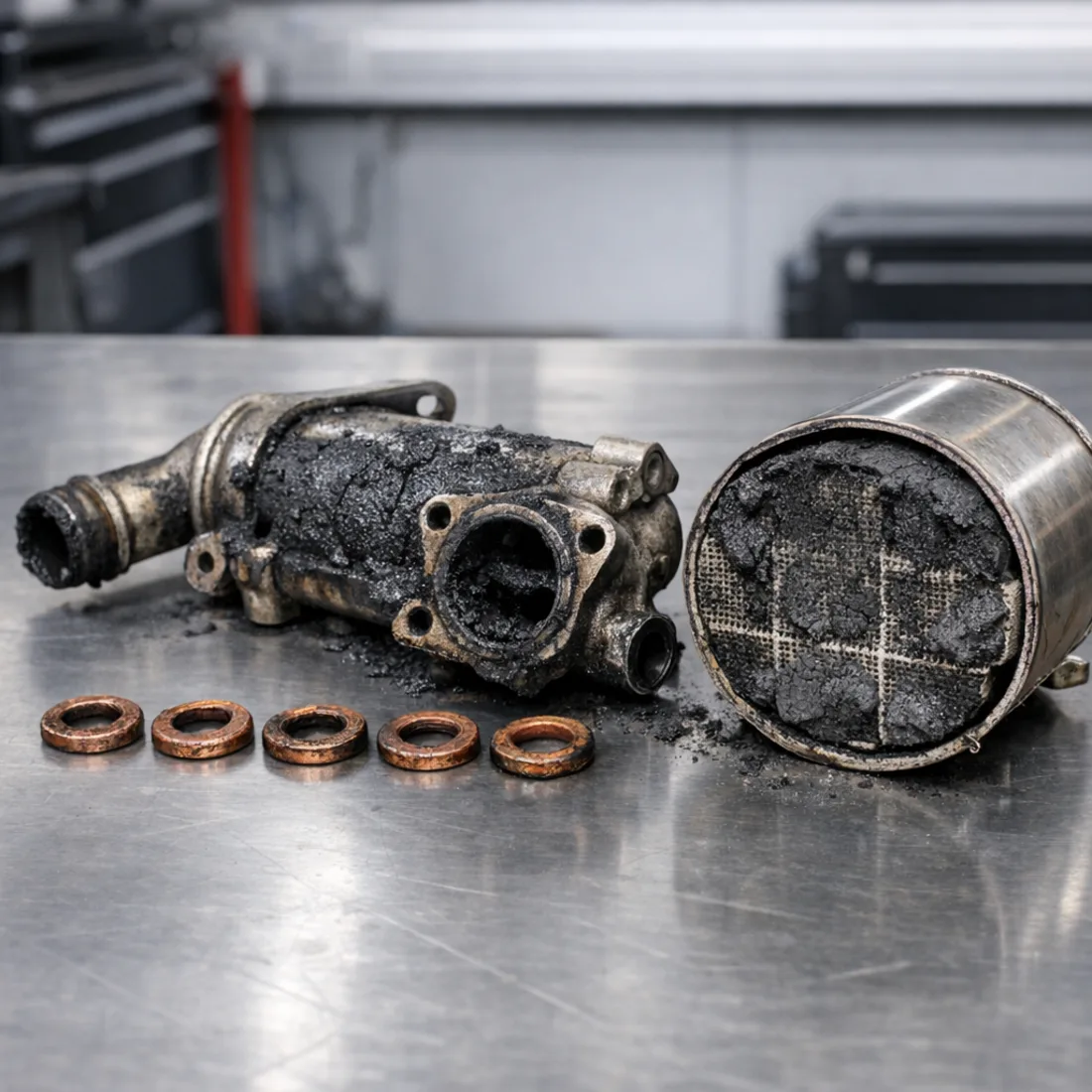 Common fault areas on the 1KD FTV, 3.0 D-4D generation
