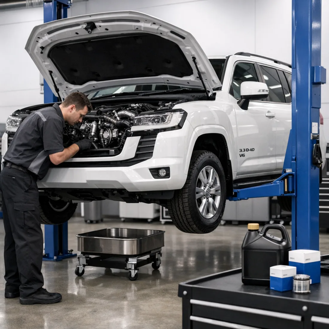 300 Series routine service at our Penrose workshop