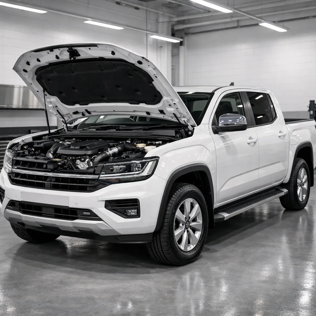 Second generation Amarok 2.0 TDI in our Penrose workshop