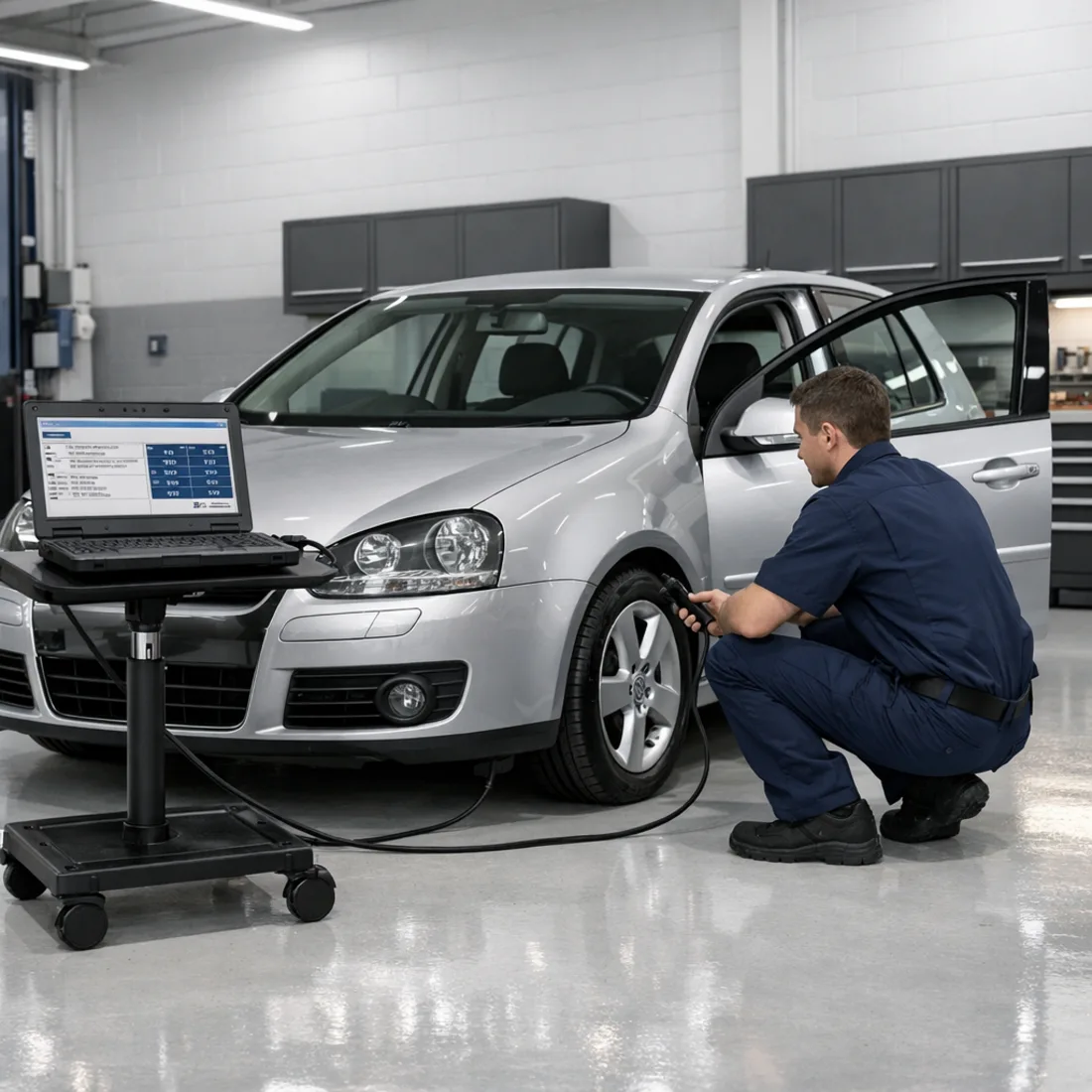 Golf Mk5 1.9 TDI: factory ODIS diagnostics, reading live injector and boost data