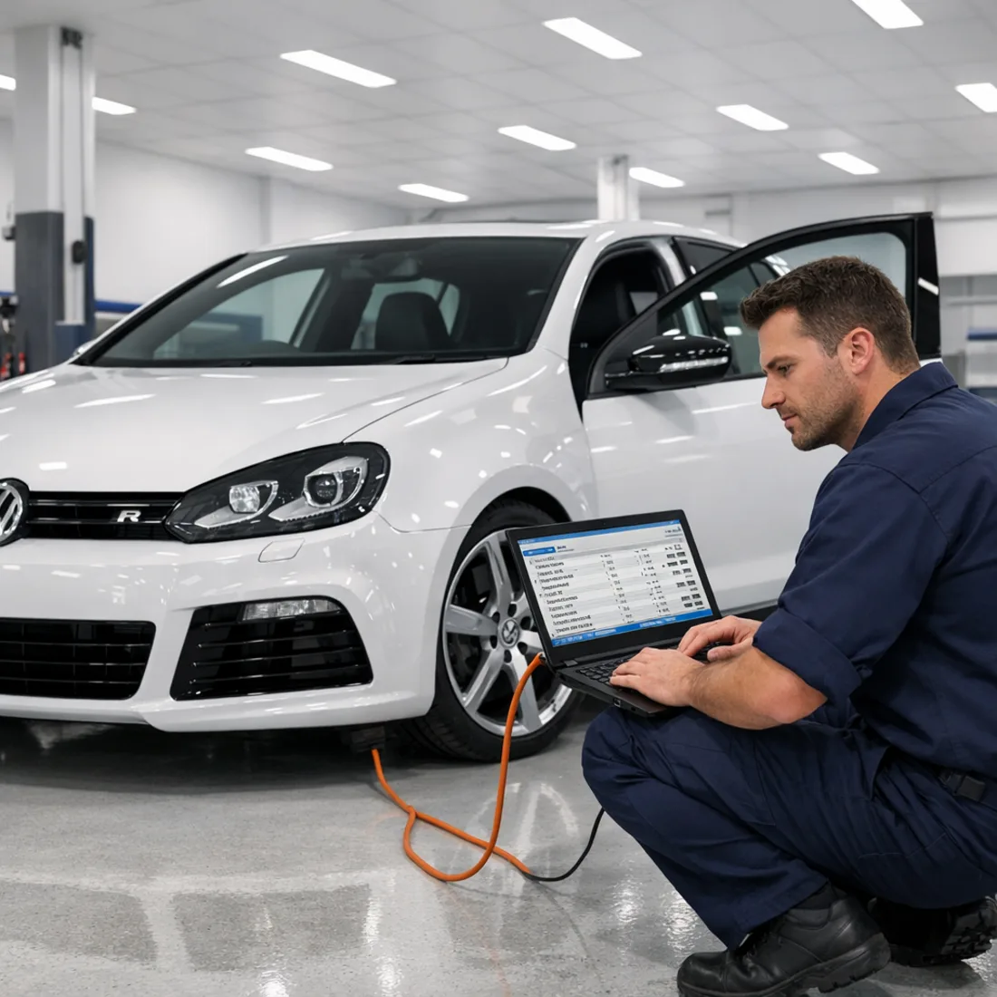 ODIS factory diagnostics, applicable across Mk6 R and Mk7.5 R