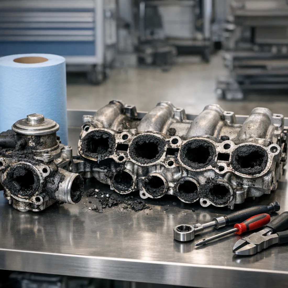 EGR carbon fouling is a recurring theme across all diesel Touareg generations