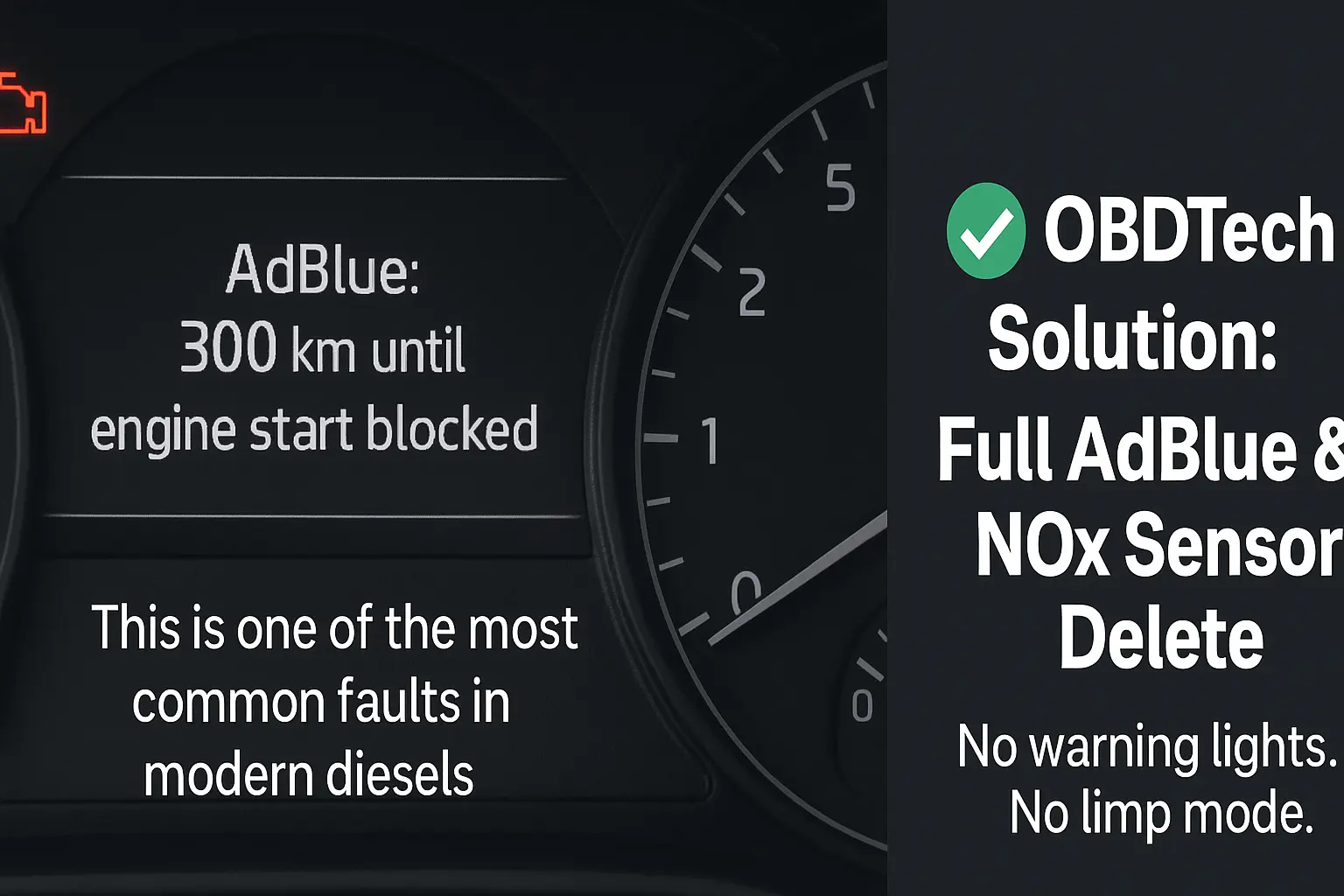 adblue delete counter removal nox removal
